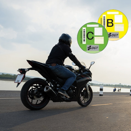 Comprar distintivo ambiental moto