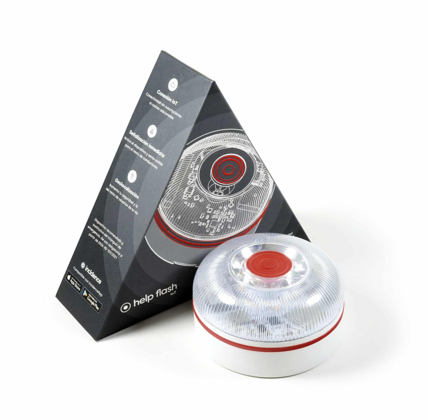 HelpFlash v16 iot Conectada DGT