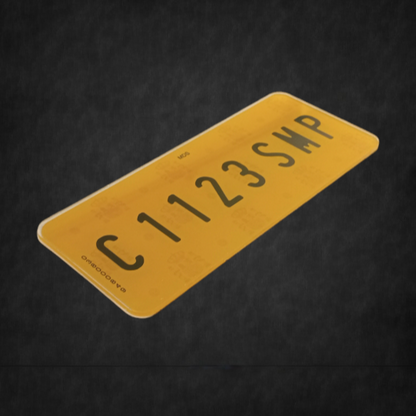 Matrícula cuadriciclo ligero