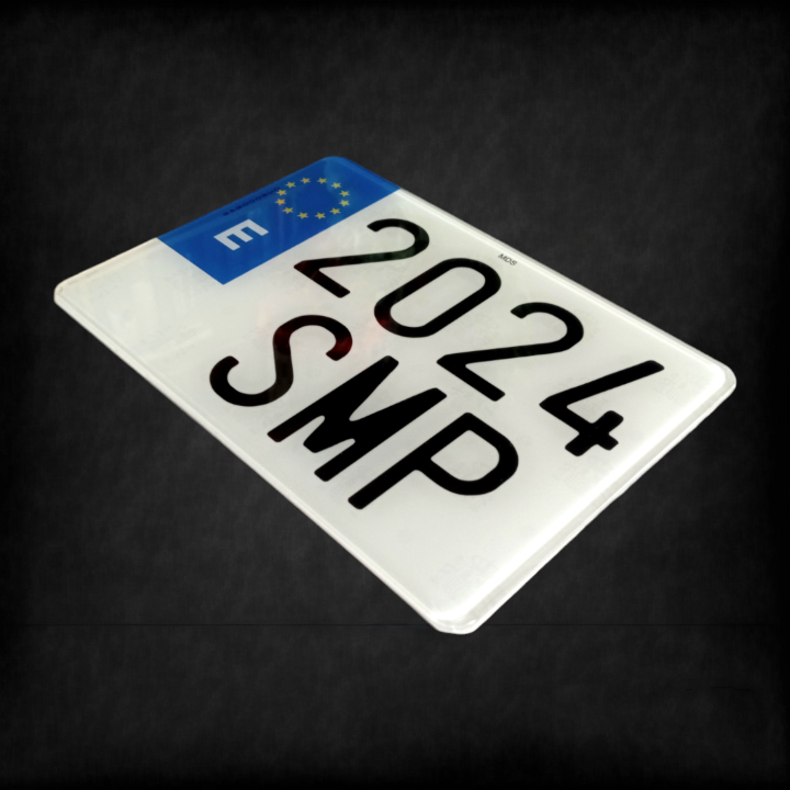 Matrícula motocicleta