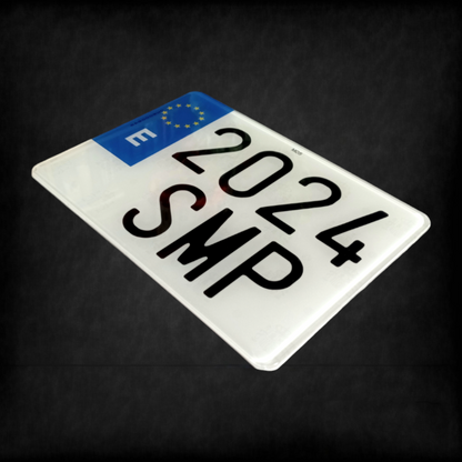 Matrícula motocicleta