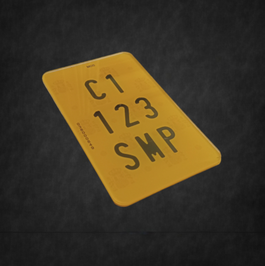 Matrícula ciclomotor