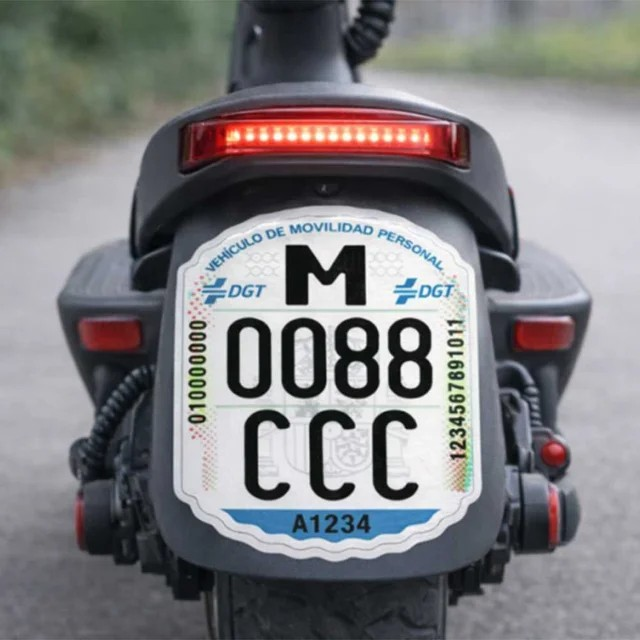 Matrícula Patinete VMP